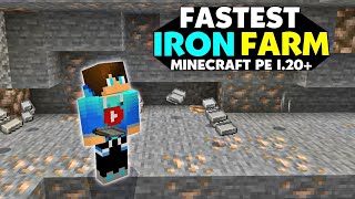 Stater IRON FARM For Minecraft 121 Pocket Edition 🤩 How To Make Iron Farm In Minecraft Pe [upl. by Monia]