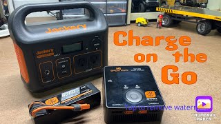 Charging Lipo Batteries with a Jackery Explorer 300 [upl. by Aro107]