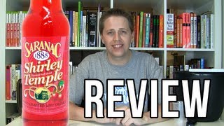 Saranac Shirley Temple Review Soda Tasting 205 [upl. by Llehcsreh]