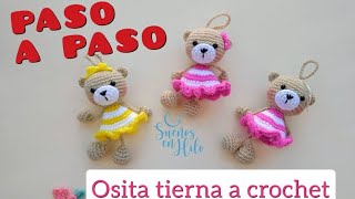 Como tejer Osita Bambolina Amigurumi paso a paso [upl. by Lenaj]