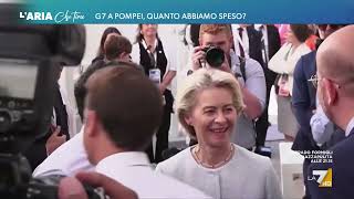 G7 a Pompei quanto abbiamo speso [upl. by Briscoe]