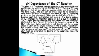 Chymotrypsin Reaction Mechanism  Acylenzyme intermediate  pH dependence of the CT reaction [upl. by Nortyad]