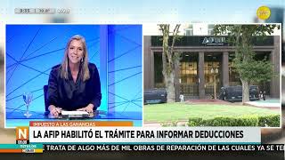 Ganancias la AFIP habilitó el trámite para informar deducciones │N800│ 250724 [upl. by Polinski]