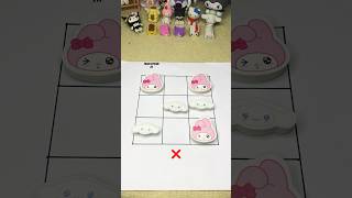 Who’s Win My Melody vs Cinnamoroll XOX Game 😻⁉️ shorts sanrio hellokitty kuromi cute [upl. by Evelyn126]