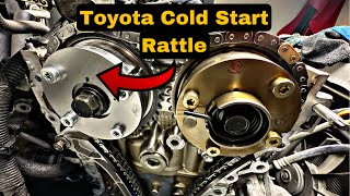 Toyota Cold Start Rattle Here’s why Corolla RAV4 Camry Scion Sienna Lexus [upl. by Sixla]