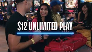 UNLIMITED PLAY on arcade games in Dallas [upl. by Gromme]