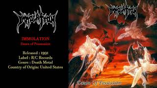 Immolation US  Dawn of Possession 1991 Full Album [upl. by Golden]