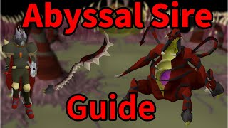 Abyssal Sire Guide OSRS  Low Level and Iron Friendly  Increase Your Kills Per Hour [upl. by Yerd]