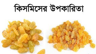 কিসমিসের উপকারিতা  Kismis er Upokarita  Benefits of Raisin  Important Tips ft Amader Rannaghor [upl. by Leuqar]