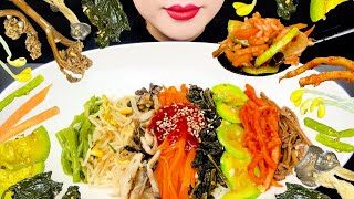 쓱쓱 싹싹🥄🥄 비빔밥 ASMR 먹방 💕BIBIMBAP ASMR MUKBANG 🍚👍 [upl. by Yderf]