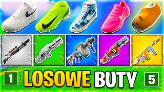 LOSOWE BUTY CHALLENGE w Fortnite [upl. by Dinse]