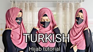 Turkish hijab tutorial [upl. by Sarson849]