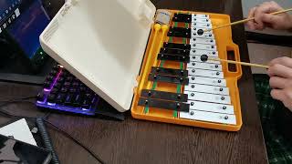 Glockenspiel  Angel AG 27K Music Class Harry Potter theme [upl. by Novj]