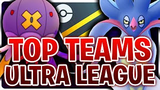 THE BEST ULTRA LEAGUE TEAMS WITH BUFFED POKEMON FOR SEASON 20 OF POKEMON GO  GO BATTLE LEAGUE [upl. by Elolcin]