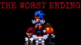 sonic exe spirits of hell all deaths and worst ending leocameraman sonicexe sonic edit video [upl. by Rodrich]