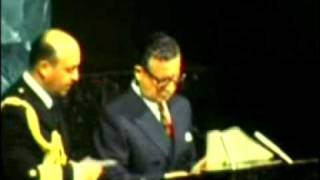 Discurso de Salvador Allende en la ONU 1972 [upl. by Alyakam]