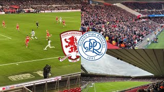 IT’S TIME TO SACK THE BOARD  Middlesbrough V QPR Vlog [upl. by Ahserkal903]