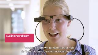 1Minuut Zorginnovatie  project Glazz  Wondzorg via Smart Glasses  Verpleeghuizen vd Toekomst VWS [upl. by Colt]