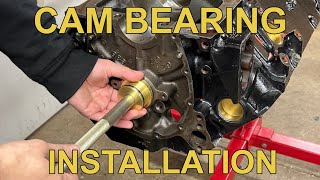 Camshaft Bearing Installation  Step by Step [upl. by Heron822]