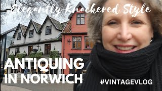 Antiquing in Norwich with Louisa Sugden elegantlyknackeredstyle [upl. by Atterual]