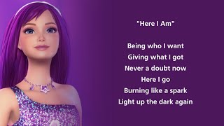 Here I Am Keria version Lyrics The Princess And The Pop Star [upl. by Mccreery]