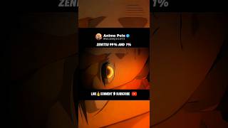 Zenitsu 99 And 1  Zenitsu In Prime Mode 🫨 demonslayer animeshortsamv zenitsu [upl. by Dnomal]