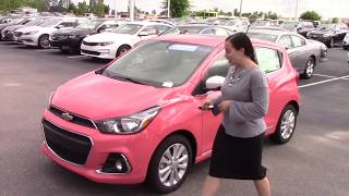 2018 Chevrolet Spark 2LT Wilson NC WalkAround [upl. by Aicirtam]