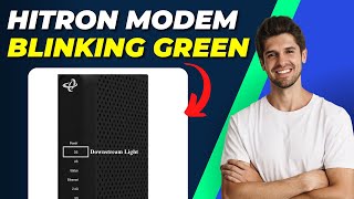 How To Fix Hitron Modem Blinking Green  StepbyStep Troubleshooting Guide [upl. by Nnylyaj180]