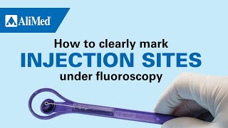 How to clearly mark injection sites under fluoroscopy—Accumark™ Radiopaque Injection Site Marker [upl. by Nilrah241]