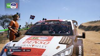 EASportsWRC  championship  Derramadero  Toyota GR Yaris Rally1 HYBRID [upl. by Hamforrd]