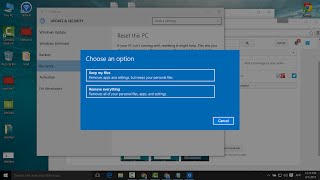 Windows 10 How To Reset Your PC To Factory Settings [upl. by Erlina]