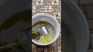 🤦‍♂️How not to fix salthard water stained tap wasted salt kitchen salt cleaningtips mistakes [upl. by Margret]