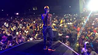 Fik Fameica Performing Live at Wizkid Live in Kampala PART 3 [upl. by Yelda]