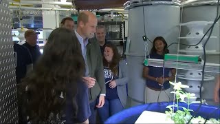 Prince William sees New York oyster reef restoration [upl. by Oramug]