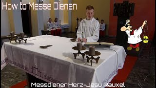 How To Messe Dienen  HerzJesu Rauxel [upl. by Annoled54]