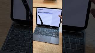 First look at the 11” iPad Pro with NanoTexture display and new Magic Keyboard [upl. by Anail2]