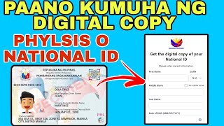 Paano mag download ng national id [upl. by Cogswell]