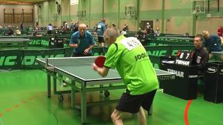 37 NDMTischtennis Senioren 2016  Kassel Weigel vs Schuler [upl. by Ginnie]