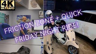 Quick Vespa Night Ride  Friction Zone Seminar [upl. by Selim]