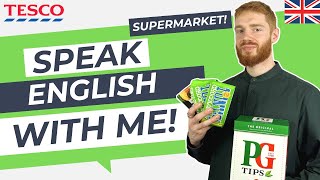 British English Speaking Practice Supermarket  British Accent Practice [upl. by Picco471]