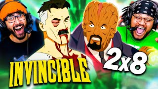 INVINCIBLE SEASON 2 Episode 8 REACTION 2x8 Finale Breakdown amp Review  Omni Man [upl. by Nysilla744]