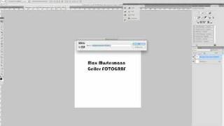 Photoshop CS4 Tutorial  Pinsel erstellen und als Wasserzeichen benutzenGerman [upl. by Goddard916]