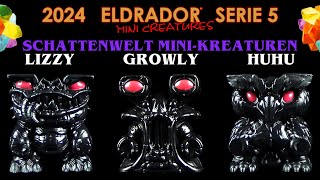 Schleich ® Eldrador ® Mini Creatures  Serie 5  2024  Schattenwelt  Lizzy  Growly  Huhu [upl. by Maller]