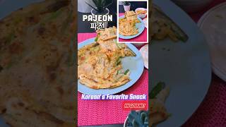 Korean Green Onion Pancakes Recipe  Pajeon Scallion Pancakes  Popular Korean Snack shorts easy [upl. by Marcella]