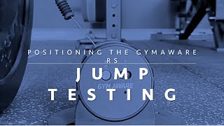 Positioning the GymAware RS for jump testing [upl. by Nomi]