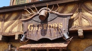 Disneys Gastons Tavern New Fantasyland Magic Kingdom Disney World HD Pandavision [upl. by Cassie325]