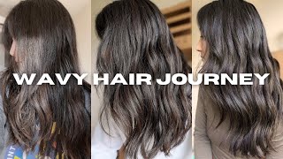 I tried the Curly Girl Method on Wavy Hair for 30 days Type 2A Hair [upl. by Grizel]