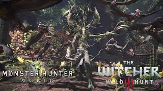 Monster Hunter World Leshen Battle Theme OST  Witcher 3 Crossover [upl. by Maupin]