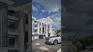 Mega Mansion Construction  Luxurious Homes realestate fineurban [upl. by Standing]