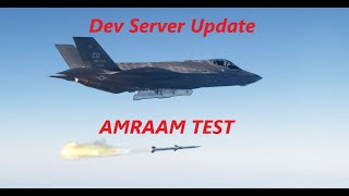 DEV SERVER  F16C  8v8 AMRAAM FOX 3 TEST MATCH  ALPHA STRIKE [upl. by Elletsirk896]